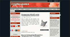 Desktop Screenshot of foxpromania.com