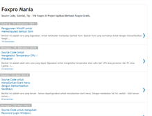 Tablet Screenshot of foxpromania.com